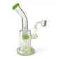 Tree Perc Bong and Dab Rig 21cm Green