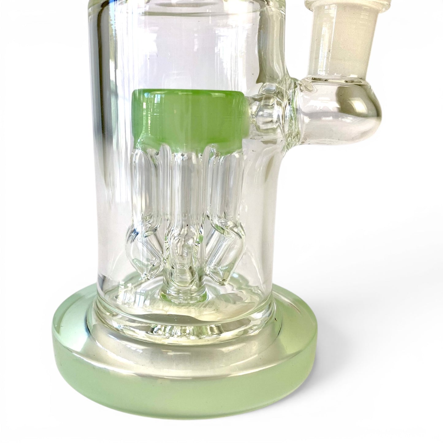 Tree Perc Bong and Dab Rig 21cm Green