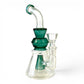 Cone Perc Bong and Dab Rig 19cm Teal