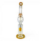 Tea Pot Recycler Bong 36cm Amber