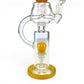 Tea Pot Recycler Bong 36cm Amber
