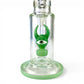 Monster Perc Straight Tube Bong 35cm Green