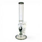 Monster Perc Straight Tube Bong 35cm Ash Green