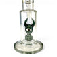 Monster Perc Straight Tube Bong 35cm Ash Green
