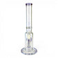 Monster Perc Straight Tube Bong 35cm Purple