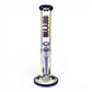 Hittn 9mm Thick Straight Tube Bong 35cm Purple