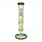 Hittn 9mm Thick Straight Tube Bong 35cm Green
