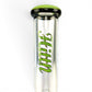 Hittn 9mm Thick Straight Tube Bong 35cm Green
