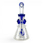 Cone Perc Bong and Dab Rig 19cm Blue