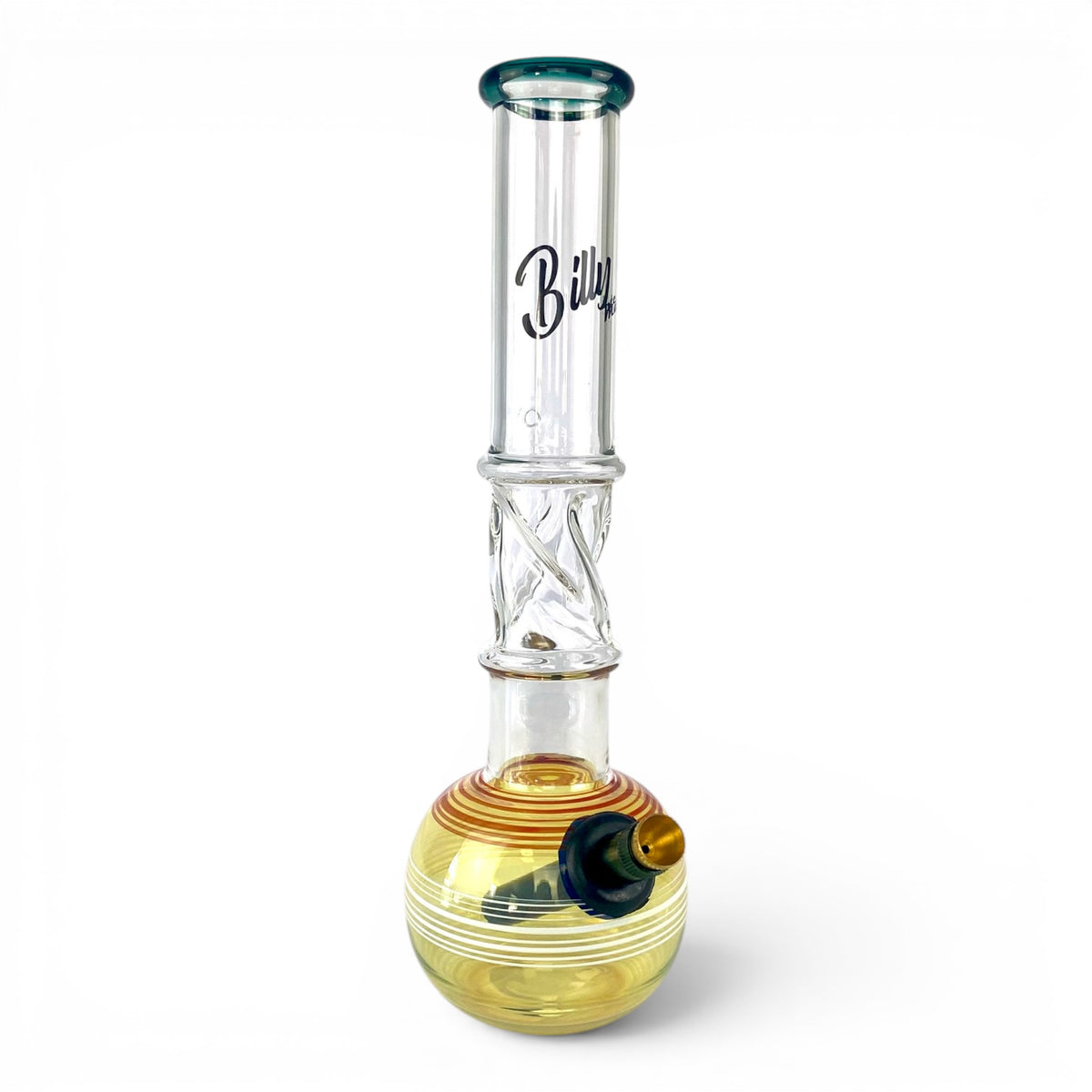 Billy Mate Fume Rise Bubble Bong Teal 29cm