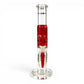 Phoenix Glycerine Coil Straight Shooter Bong Red 30cm