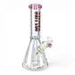 Hittn 9mm Thick Beaker Bong 30cm Pink