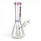Hittn 9mm Thick Beaker Bong 30cm Pink