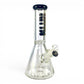 Hittn 9mm Thick Beaker Bong 30cm Black