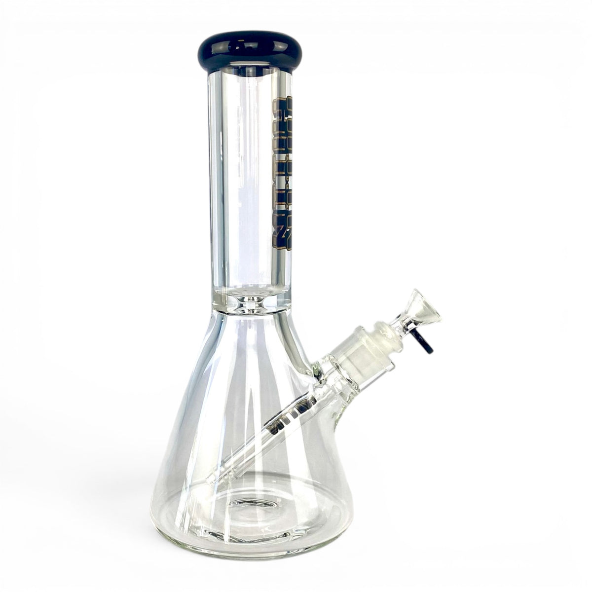 Hittn 9mm Thick Beaker Bong 30cm Black