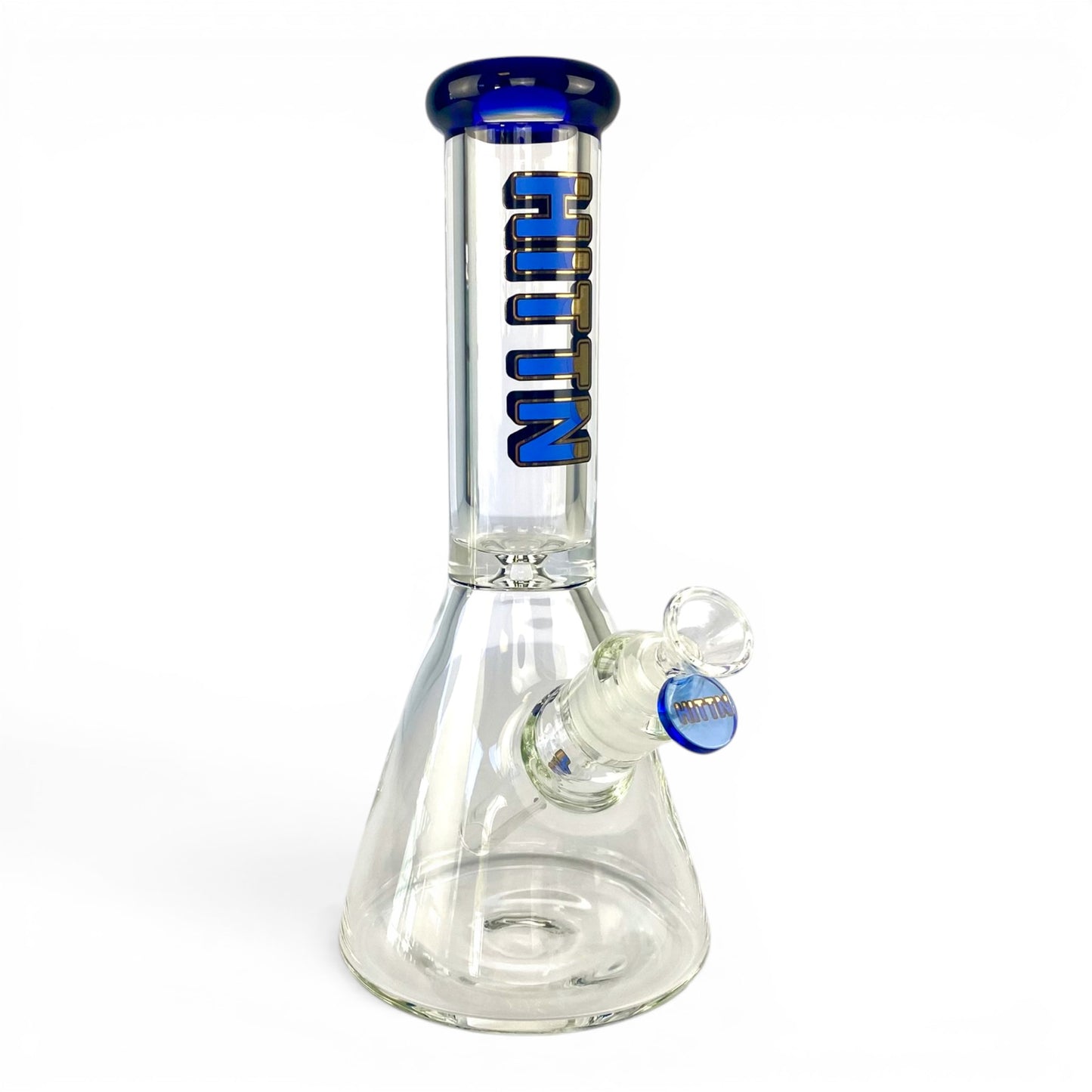 Hittn 9mm Thick Beaker Bong 30cm Blue