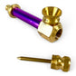 Metal Hash Pipe with Stoker 6.5cm