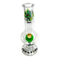 MWP In Weed We Trust Bongfire Glass Bottom Bonza Bong 20cm