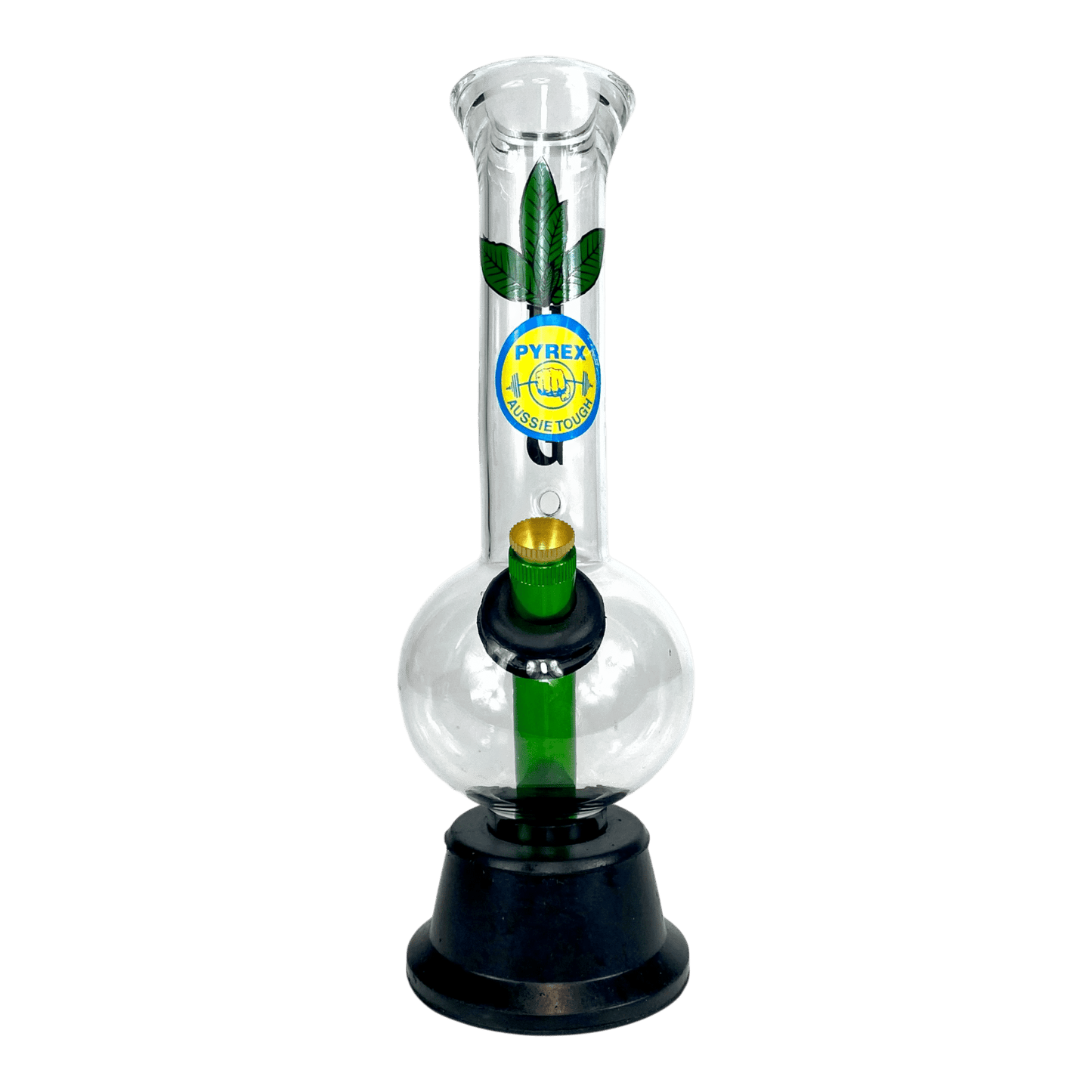 Agung Leaf Bubble Bong 24cm - The Bong Baron