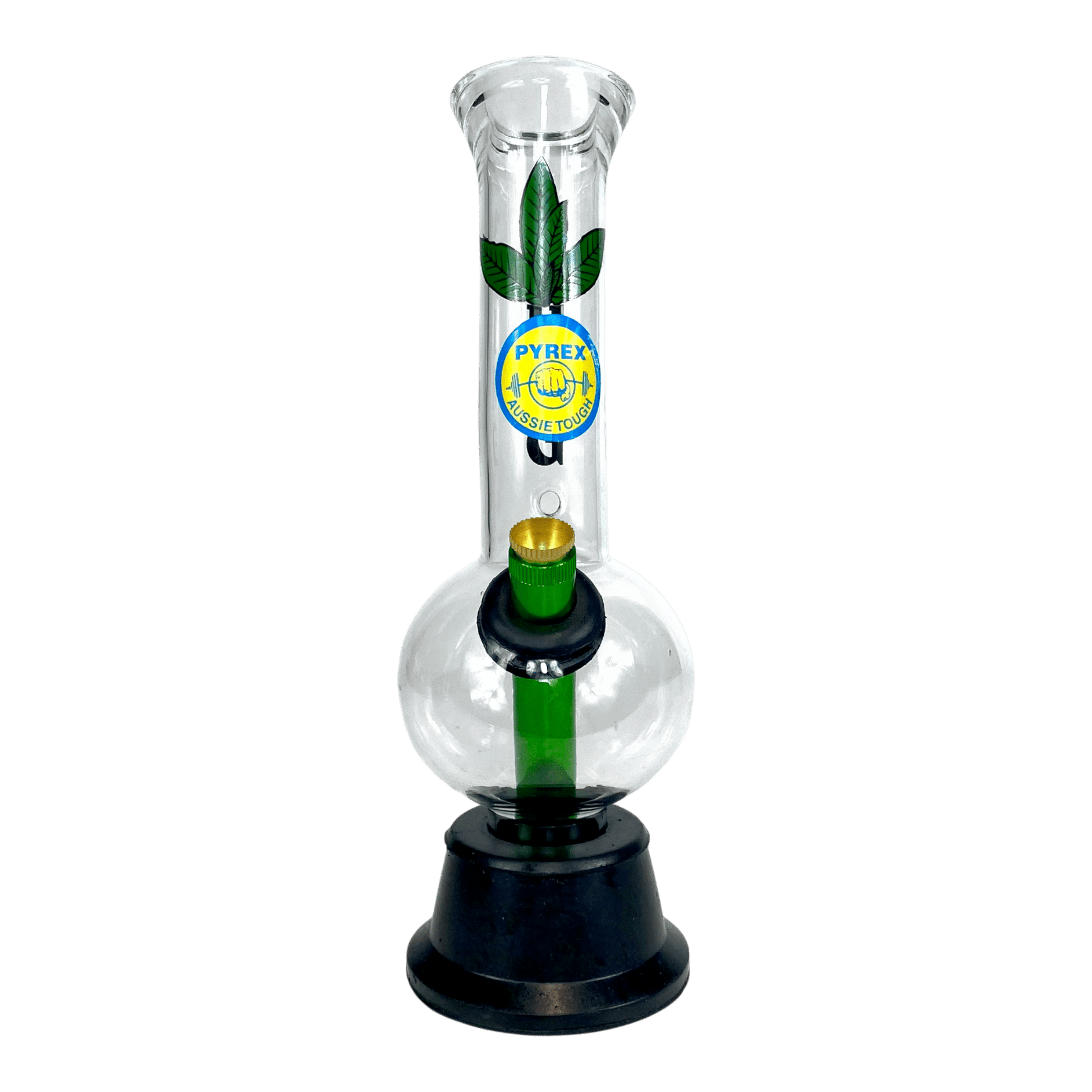 Agung Leaf Bubble Bong 24cm - The Bong Baron