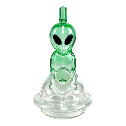 Alien Mini Bong and Dab Rig 12cm - The Bong Baron