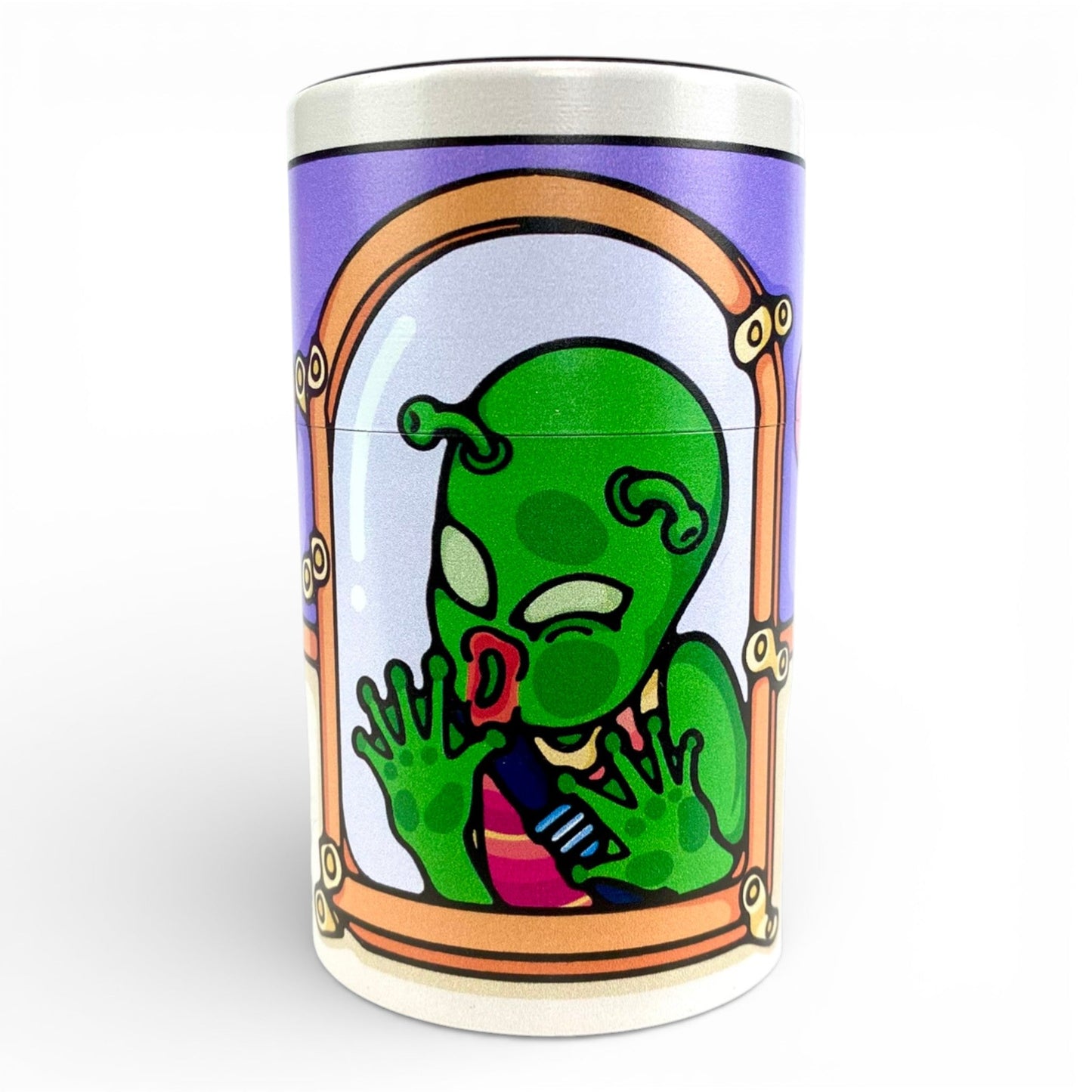 Alien Smell Proof Vacuum Storage Jar 10 x 5cm - The Bong Baron