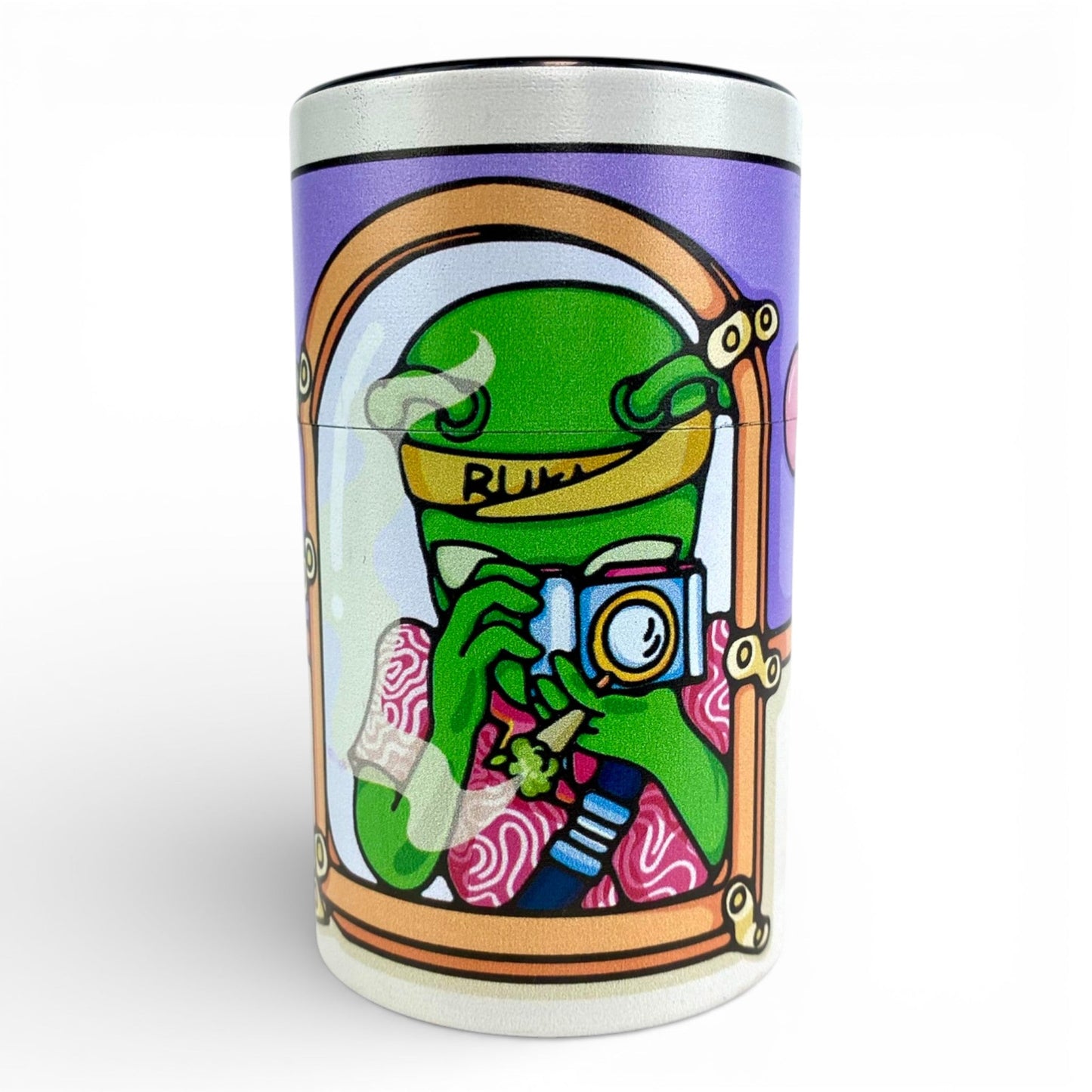 Alien Smell Proof Vacuum Storage Jar 10 x 5cm - The Bong Baron