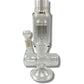 Alpha Glass Bong Dual Percolator 40cm - The Bong Baron