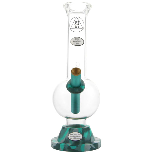 Arctic Bubble Butt Bong 25cm - The Bong Baron