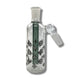 Ash Catcher Diffuser Downstem 14mm Angled Glow in the Dark - The Bong Baron