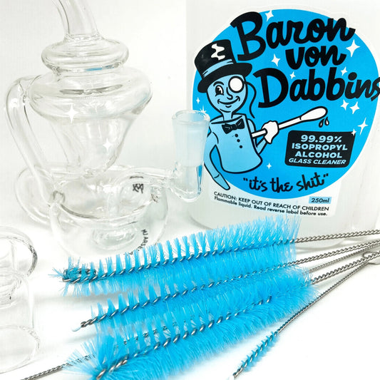 Baron Von Dabbins 5 Piece Brush Set - The Bong Baron