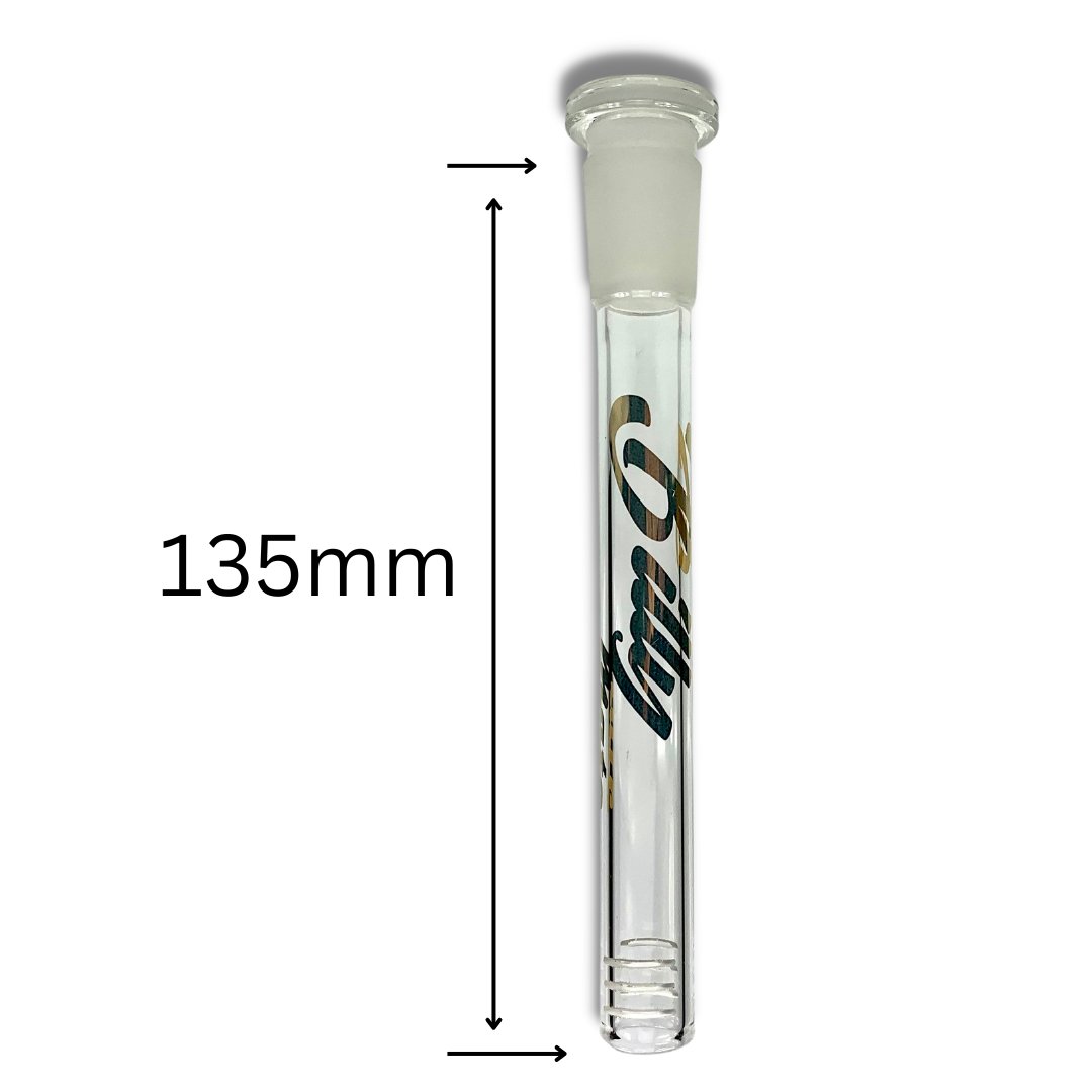 Billy Mate 18-14 Diffused Downstem 13.5cm Clear - The Bong Baron