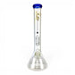 Billy Mate 7mm Thick Beaker Bong 40cm Blue - The Bong Baron