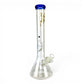 Billy Mate 7mm Thick Beaker Bong 40cm Blue - The Bong Baron