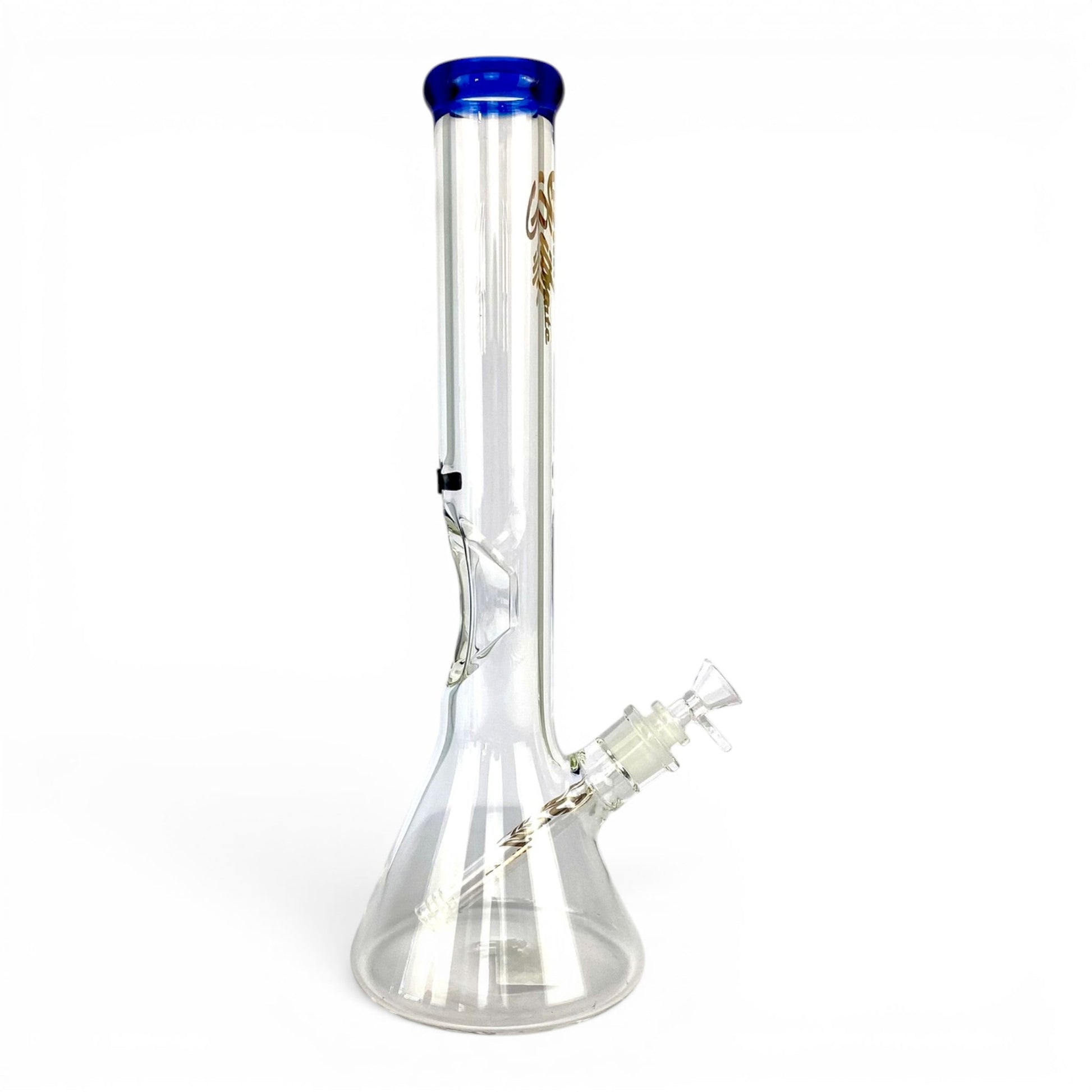 Billy Mate 7mm Thick Beaker Bong 40cm Blue - The Bong Baron