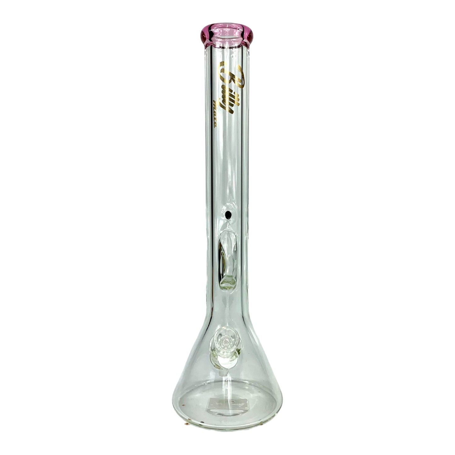 Billy Mate 9mm Thick Glass Beaker Bong 45cm Pink - The Bong Baron