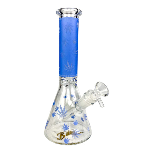 Billy Mate Beaker Bong 25cm Glow in Dark Blue - The Bong Baron