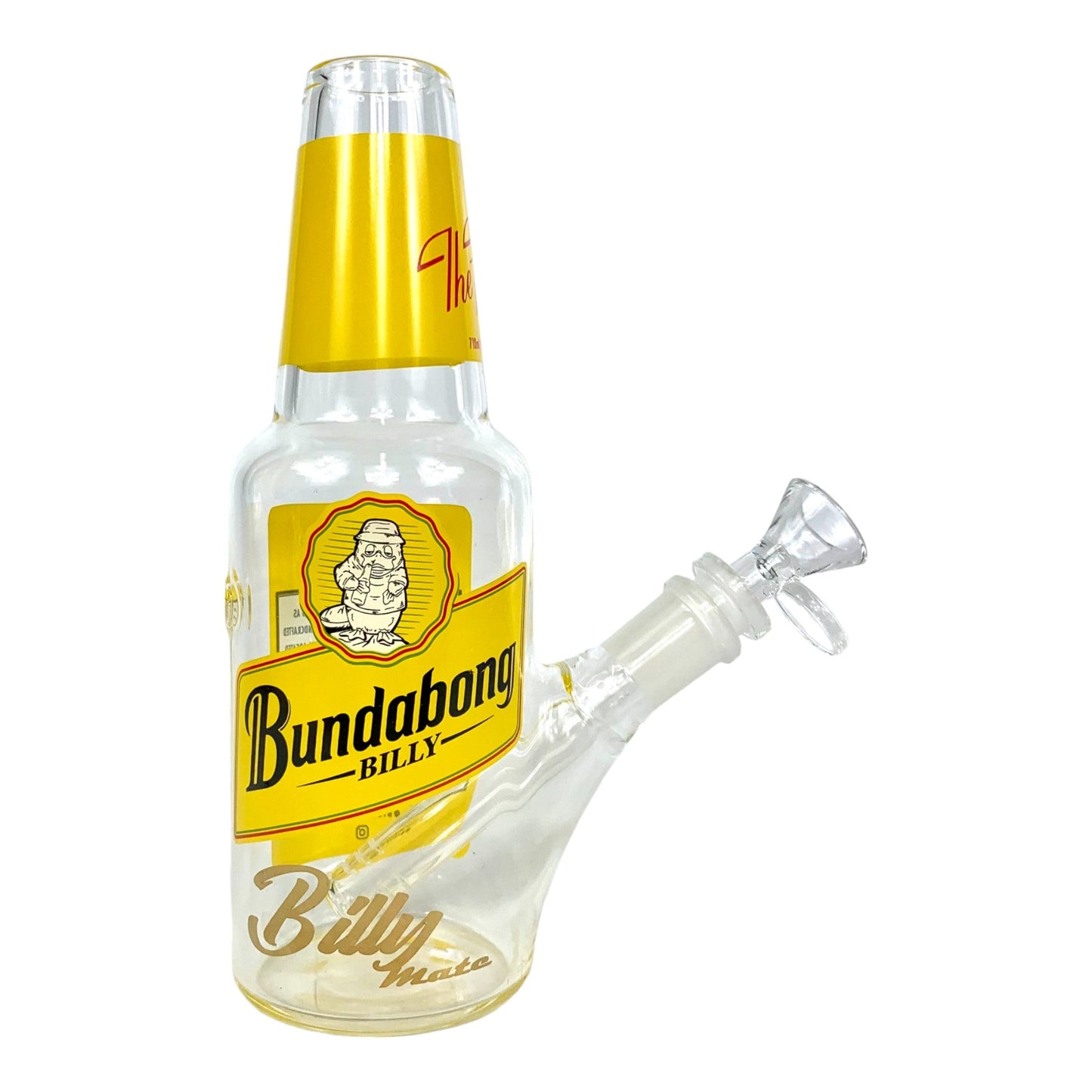 Billy Mate Bundabong Glass Bong 23cm - The Bong Baron