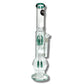 Billy Mate Dual Chamber Tear Drop Perc Bong 46cm Green - The Bong Baron