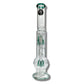 Billy Mate Dual Chamber Tear Drop Perc Bong 46cm Green - The Bong Baron