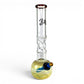 Billy Mate Fume Rise Bubble Bong Amber 29cm - The Bong Baron