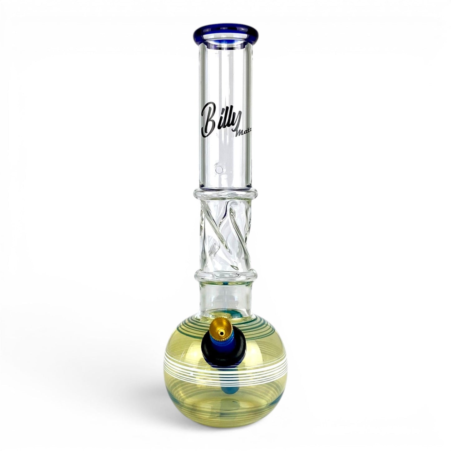 Billy Mate Fume Rise Bubble Bong Blue 29cm - The Bong Baron
