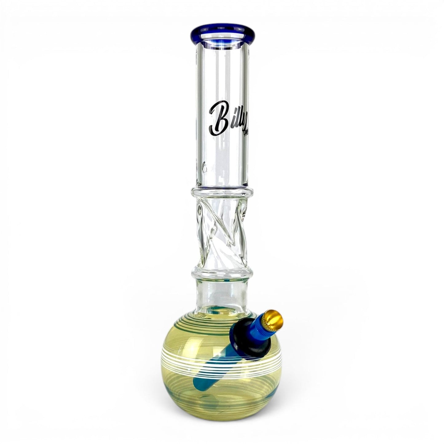 Billy Mate Fume Rise Bubble Bong Blue 29cm - The Bong Baron