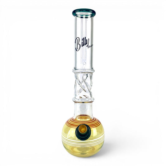 Billy Mate Fume Rise Bubble Bong Teal 29cm - The Bong Baron