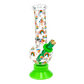 Billy Mate Glow In the Dark Rainbow Mushrooms Bubble Bong 20cm - The Bong Baron