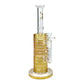 Billy Mate Golden Sun Matrix Percolator Bong 29cm - The Bong Baron