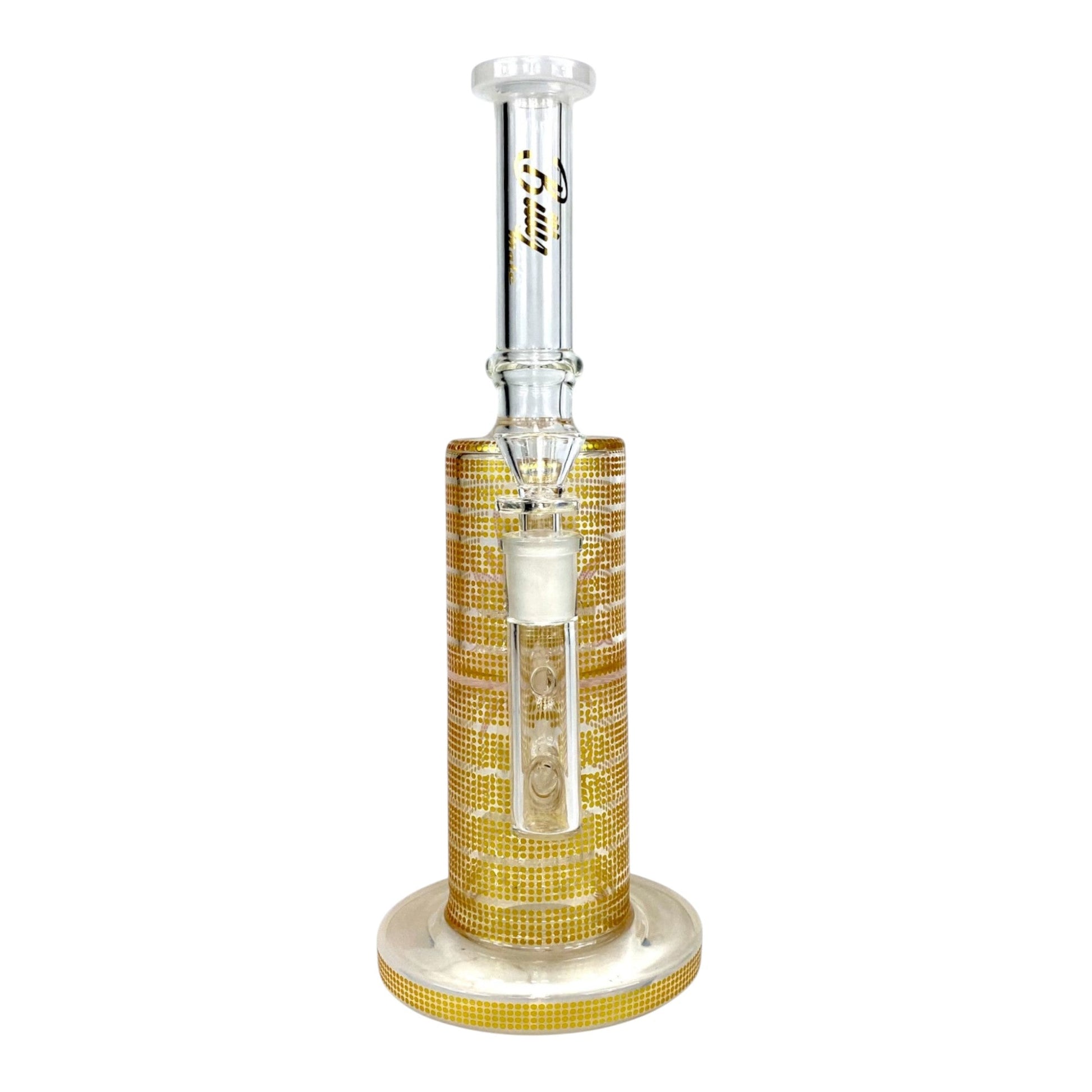 Billy Mate Golden Sun Matrix Percolator Bong 29cm - The Bong Baron