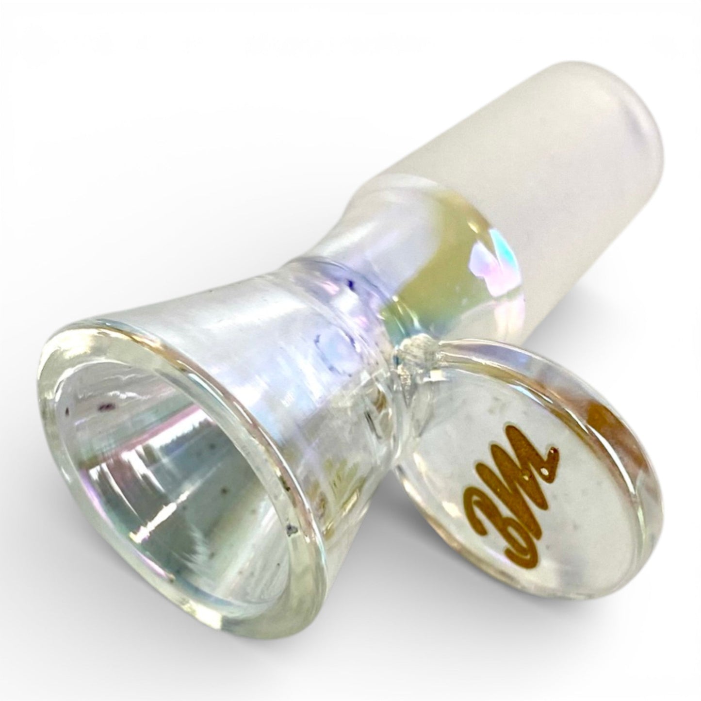Billy Mate Holographic Glass Cone Piece 18mm - The Bong Baron