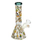 Billy Mate Mushroom Trip Beaker Bong Glow in the Dark 23cm - The Bong Baron