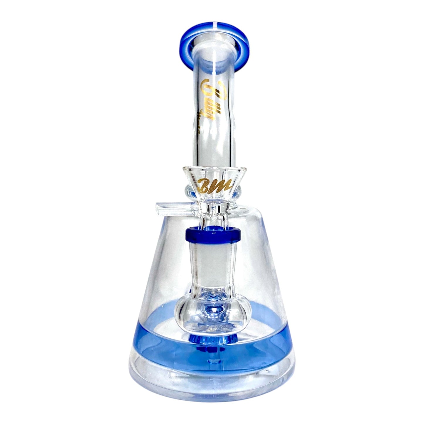 Billy Mate Percolated Mini Beaker Bong and Dab Rig 18cm - The Bong Baron